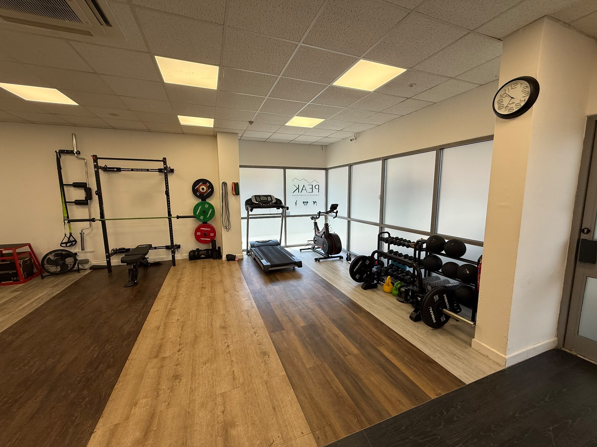 Peak gym facility in Leek